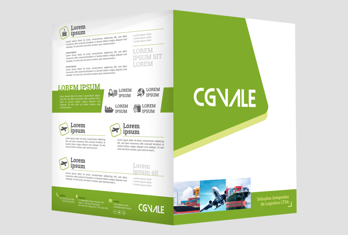 Impressos da CG Vale 2 | Design Infinito